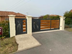 portail, portillon modèle Alumine